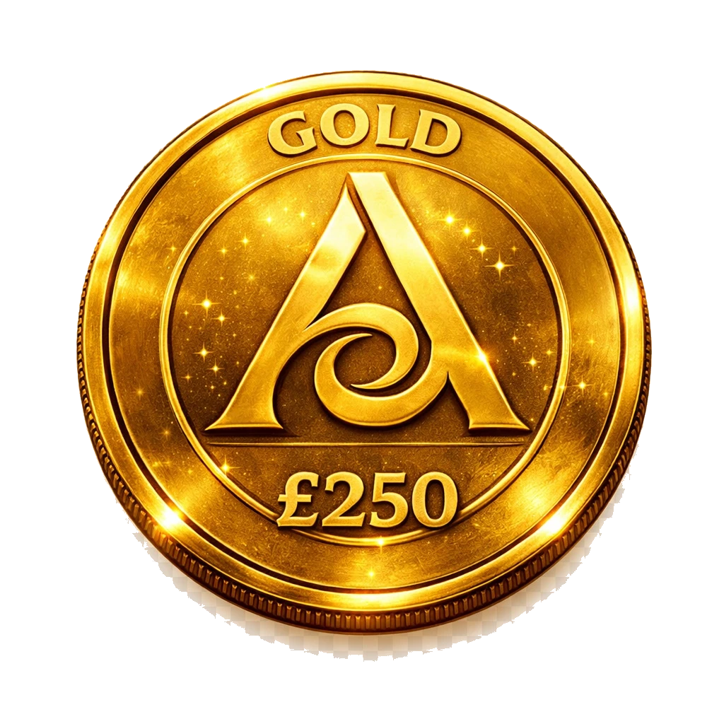 Gold Aevolum support coin