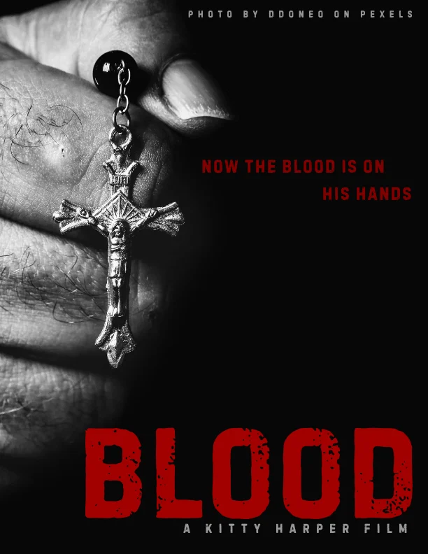 Blood short film poster